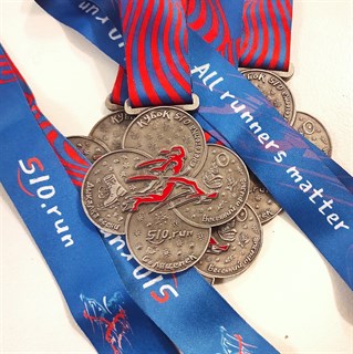 Комплект Медаль + Бафф "All Runners Matter"